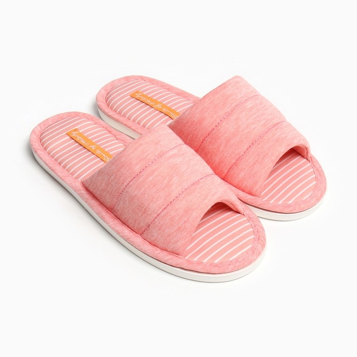 Тапочки женские открытые, размер 40/41