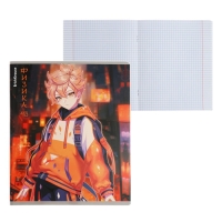 Тетрадь предметная ФИЗИКА, 48 листов в клетку, ErichKrause Manga, обложка мелованный картон, твин-лак, блок офсет 100% белизна, инфо-блок Тетрадь предметная ФИЗИКА, 48 листов в клетку, ErichKrause Manga, обложка мелованный картон, твин-лак, блок офсет 100% белизна, инфо-блок