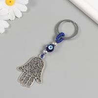 Брелок от сглаза металл "Рука Фатимы ажурная" 4,2х5,5 см Брелок от сглаза металл "Рука Фатимы ажурная" 4,2х5,5 см