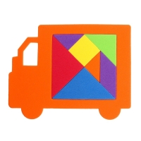 Танграм &laquo;Грузовичок&raquo;, цвета МИКС