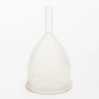 Менструальная чаша &laquo;Тюльпан&raquo;, размер L, цвет белый