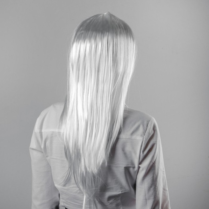 Карнавальный парик &laquo;Красотка&raquo;, цвет белый