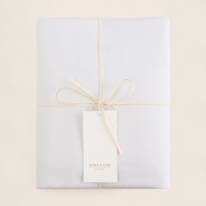 Простыня SL Home Cosy 235*260 см, сатин, 140 гр/м2, 100% хлопок Простыня SL Home Cosy 235*260 см, сатин, 140 гр/м2, 100% хлопок