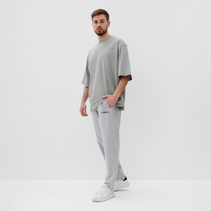 Брюки спортивные мужские DIROMM размер 48, цвет серый Брюки спортивные мужские DIROMM размер 48, цвет серый