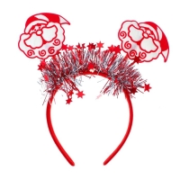 Карнавальный ободок «Новый год», виды МИКС Карнавальный ободок «Новый год», виды МИКС