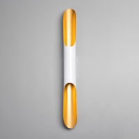 Бра "Бамбу" Е27 40Вт белый золото 6х6х60см Бра "Бамбу" Е27 40Вт белый золото 6х6х60см