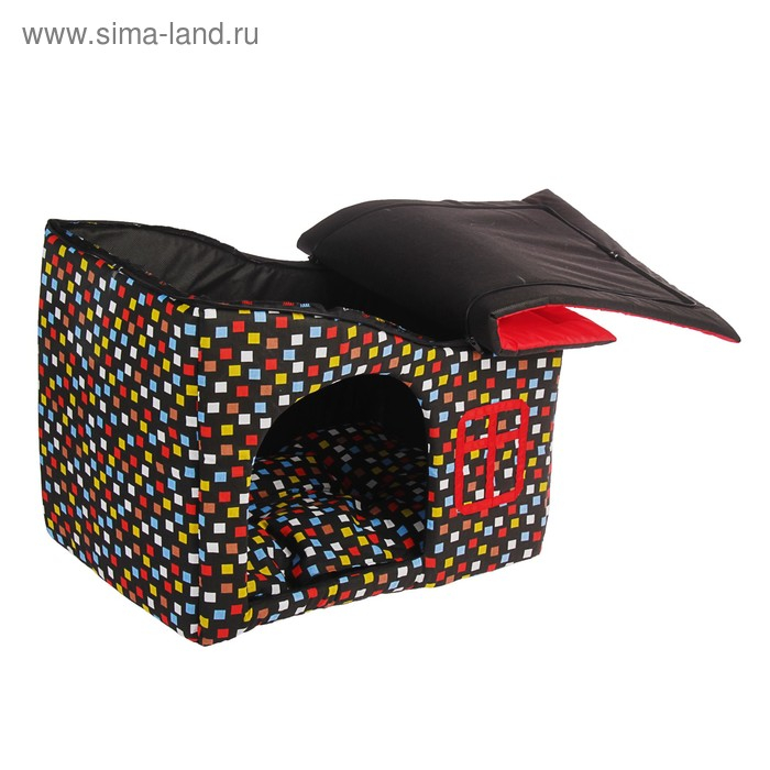 Дом-будка 50 х 35 х 40 см, микс Дом-будка 50 х 35 х 40 см, микс