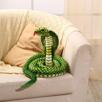 Мягкая игрушка &laquo;Кобра&raquo;, 200 см, цвет зелёный