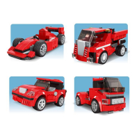 Конструктор блочный &laquo;Спорткар&raquo;, 217 деталей, 10 вариантов сборки