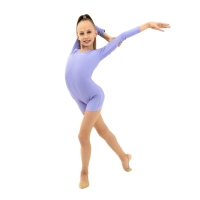 Купальник для гимнастики и танцев Grace Dance, р. 38, цвет сирень