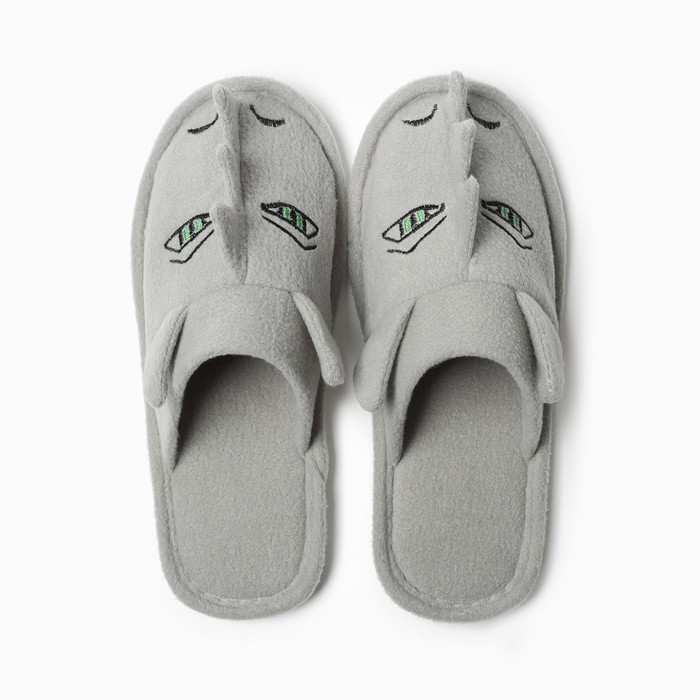 Тапочки женские Дракон, р.36, серый