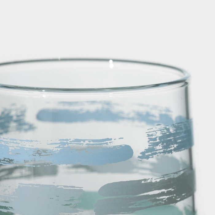 Стакан стеклянный &laquo;Французский ресторанчик. Кисточки&raquo;, 330 мл