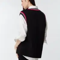 Жилет оверсайз унисекс Cornell в сумке, черный, размер S/M Жилет оверсайз унисекс Cornell в сумке, черный, размер S/M