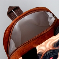 Рюкзак детский для мальчика «Мопс» с косточкой Рюкзак детский для мальчика «Мопс» с косточкой