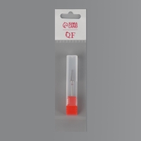 Фреза твердосплавная для маникюра &laquo;Конус&raquo;, мелкая нарезка, 6 &times; 15 мм, в пластиковом футляре