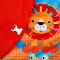 Развивающий коврик с дугами &laquo;Ежик на прогулке&raquo;, 70x70 см, Крошка Я