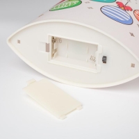 Светодиодная фигура &laquo;Ёлочные шары&raquo; 17 &times; 20 &times; 8 см, картон, батарейка ААх2 (не в комплекте), свечение тёплое белое