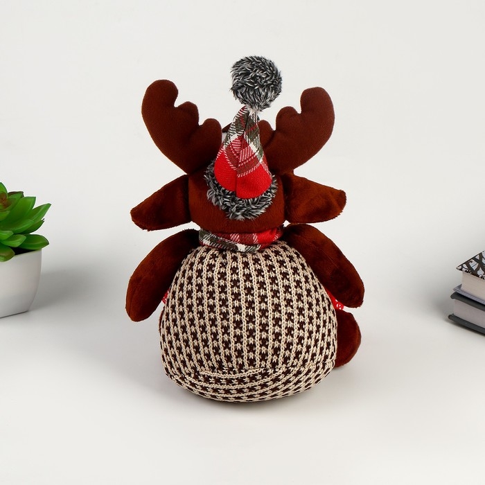 Мягкая игрушка «Олень с шарфиком» Мягкая игрушка «Олень с шарфиком»