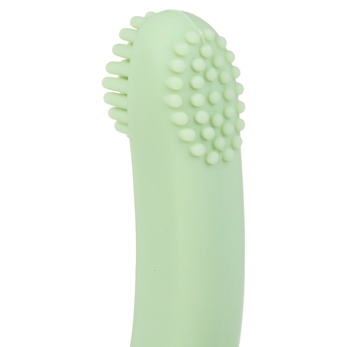 Прорезыватель - щеточка силиконовый «Лебедь», на присоске, цвет зелёный, Крошка Я Прорезыватель - щеточка силиконовый «Лебедь», на присоске, цвет зелёный, Крошка Я