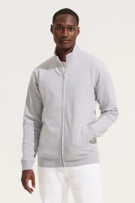 Толстовка унисекс Cooper, серый меланж, размер XS