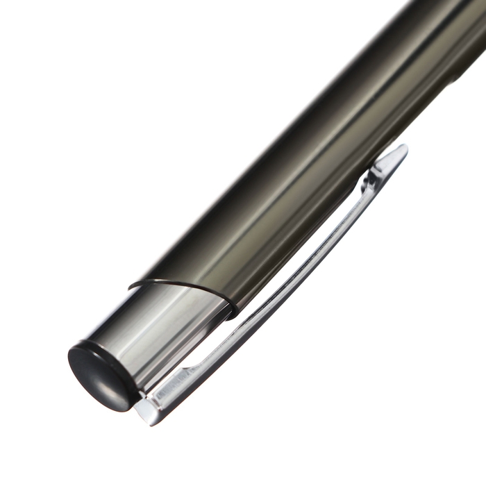 Ручка подарочная, шариковая, автоматическая Ручка подарочная, шариковая, автоматическая "Стиль" в пластиковом футляре, NEW, серая