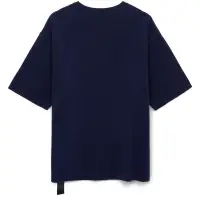 Джемпер с коротким рукавом Siluetti Volumica, темно-синий, размер M/L