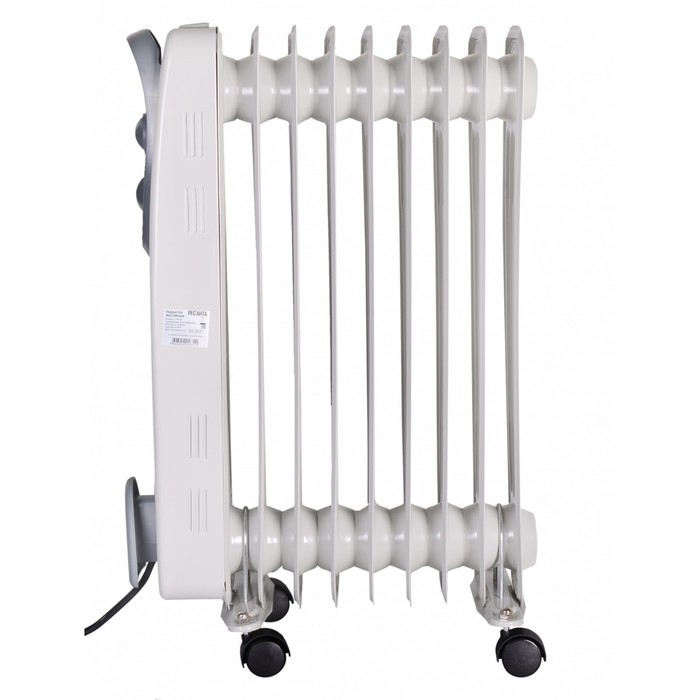 Масляный обогреватель Масляный обогреватель "Ресанта" ОМ-9Н, 2000 Вт, 9 секций, 20 м², белый