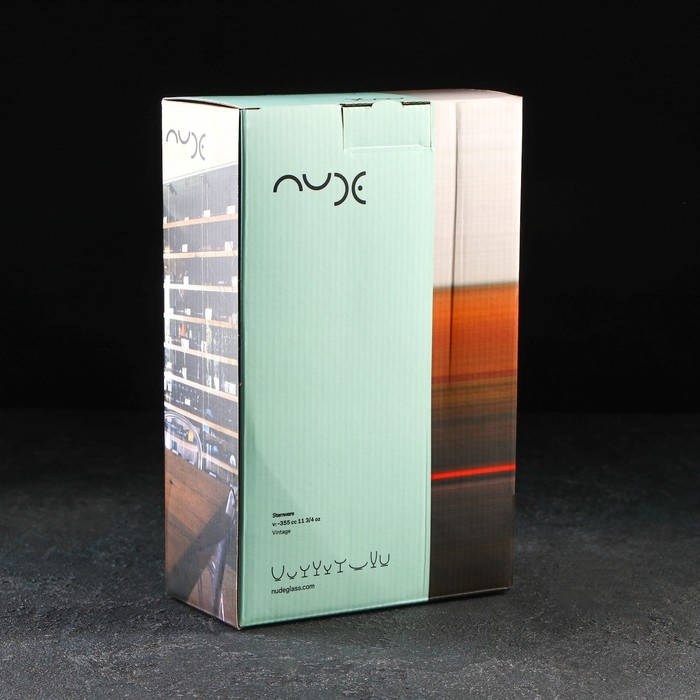 Набор стеклянных бокалов Nude &laquo;Винтаж&raquo;, 335 мл, 2 шт