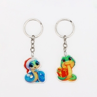 Брелок новогодний, для ключей, новогодний, парный «Волшебного нового года» набор 2 шт Брелок новогодний, для ключей, новогодний, парный «Волшебного нового года» набор 2 шт