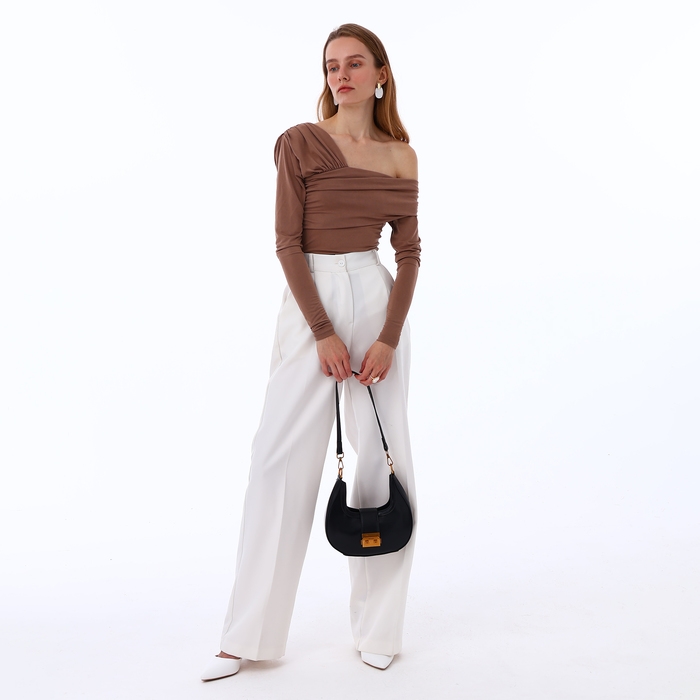 Сумка женская TEXTURA, маленький размер, цвет чёрный Сумка женская TEXTURA, маленький размер, цвет чёрный