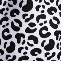 Шопер Леопард, 40х12х38, цвет чёрный Шопер Леопард, 40х12х38, цвет чёрный