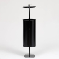 Урна уличная «Сатурн» 28 л, 104 х 31 х 26,5 см, черная, бак 0,6 мм Урна уличная «Сатурн» 28 л, 104 х 31 х 26,5 см, черная, бак 0,6 мм