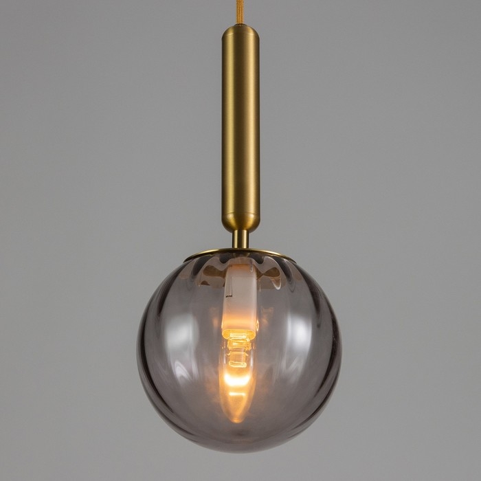 Светильник BayerLux "Джавиер" Е14 40Вт золото-дымчатый 15х15х35-185 см