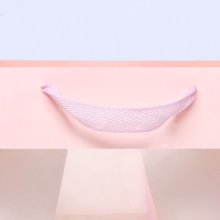 Пакет подарочный, крафт, с окном, &laquo;Розовый&raquo;, 25 х 25 х 25 см