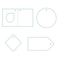 Этикетка картонная на заказ Carta, М Этикетка картонная на заказ Carta, М