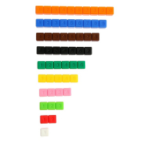 Счётные палочки &laquo;Собери по образцу&raquo;, 32 шт., с карточками, по методике Монтессори