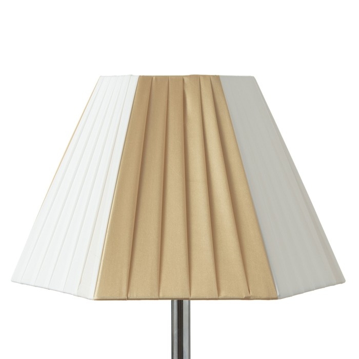 Абажур Абажур "Геометрия" бежевый белый Е27 28х28х21см