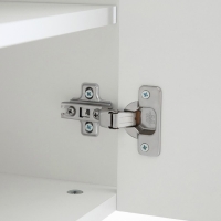 Тумба под ТВ Оливия, 2000х426х668,цвет белый / белый глянец