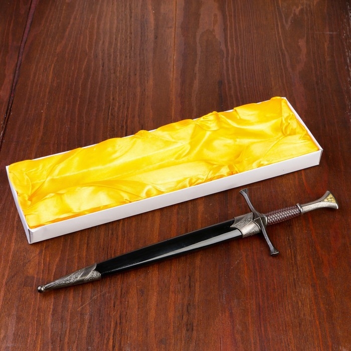 Сув. изделие кортик, чёрные ножны, 35см Сув. изделие кортик, чёрные ножны, 35см