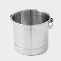 Ведро для льда из нержавеющей стали, 1,3 л, 14,5×12,5 см Ведро для льда из нержавеющей стали, 1,3 л, 14,5×12,5 см