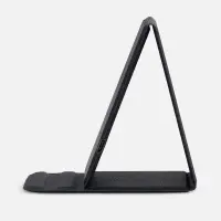 Подставка для смартфона с беспроводной зарядкой Kickstand, серая Подставка для смартфона с беспроводной зарядкой Kickstand, серая