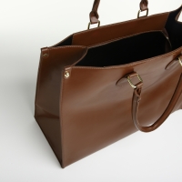 Сумка женская на молнии, цвет коричневый Сумка женская на молнии, цвет коричневый