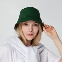 Панама Vento, зеленая (оливковая)