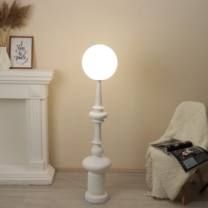 Торшер Торшер "Алфил" LED 10Вт 4000К белый 30х30х138см