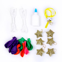 Набор для творчества &laquo;Новогодняя гирлянда из ниток своими руками&raquo;