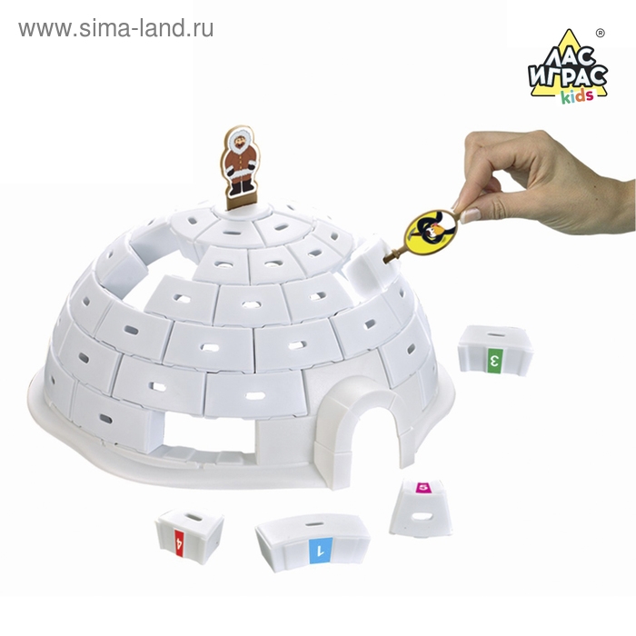 Настольная игра на внимание &laquo;Держись, чукча!&raquo;, баланс, 2-4 игрока, 5+