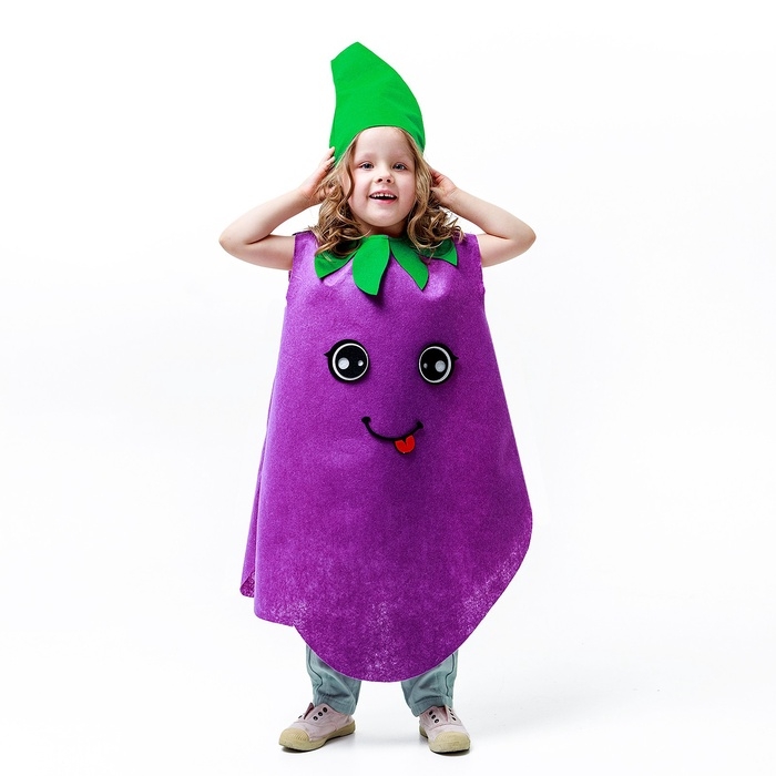 Карнавальный набор &laquo;Крутой баклажан&raquo;, фетр