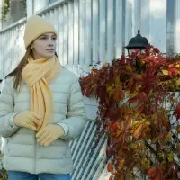 Перчатки Bernard, желтые, размер S/M