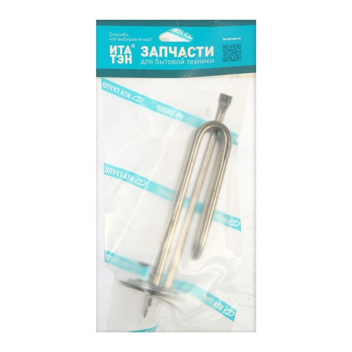 ТЭН для водонагревателя "ИТАТЭН" RF, 1.5 кВт, d=64 мм, клеммы под винт, L=200 мм, М6, нерж.