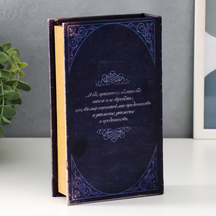 Сейф шкатулка книга Сейф шкатулка книга "Ревизор" 21х13х5 см